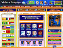Tablet Screenshot of celebratelanguages.com